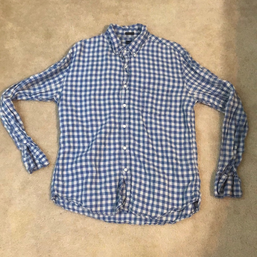 J crew very soft material flannel